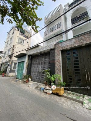 bán nhà đúc 4 tầng hẻm xe hơi thông 6m trường chinh quận 12, 61m2, sổ hồng riêng, giá 6.4 tỷ