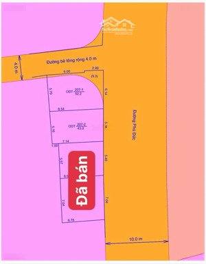 bán 2 lô mặt tiền đường phú đức phường bắc nha trang 52.2m2 giá chỉ 3tỷ950