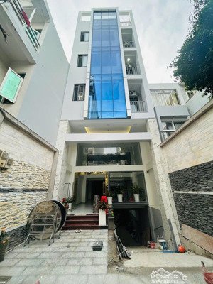 cho thuê tòa nhà mới 100% đường cộng hòa, phường 13. dt: 7x23m. hầm - 6 tầng. sàn suốt. pccc