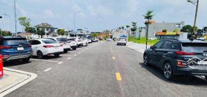 duy nhất 1 lô góc ngã tư view công viên đấu giá tân dân mới 113,5m2, mặt tiền 23m, kinh doanh tốt