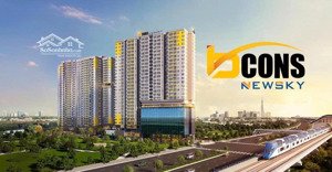 giỏ hàng 20 căn giá tốt nhất bcons newsky - trả trước 480tr sở hữu căn 2pn ngay ga metro, ck 5.65%