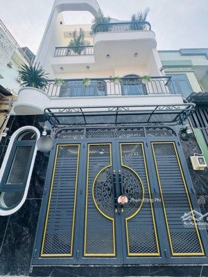 nhà mới - đón tết - dọn vào ở ngay - hẻm thông, dân trí - tặng full nội thất cao cấp - có pn trệt