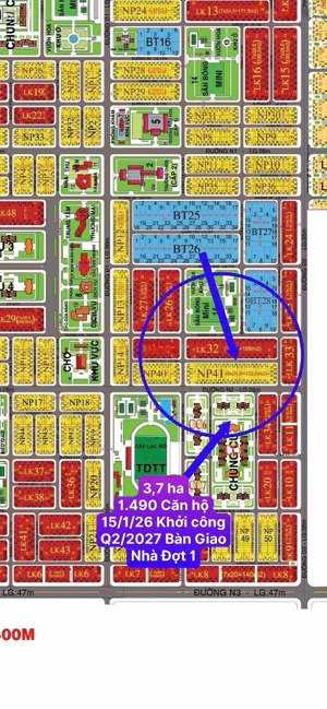 cuối năm chính chủ cần bán đất nền np41 đường 12m sổ hồng cá nhân trao tay