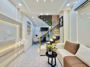 nhà đẹp đón tết nguyễn văn công, sát sân bay tsn, 3 tầng, full nội thất 3xt