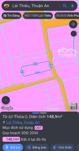 chỉ với 4 tỷ 2 - lô đất cạnh bờ bao sông sài gòn dt 149m full thổ cư. thích hợp đầu tư - xây nhà