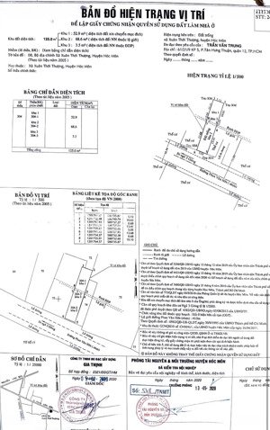 bán gấp lô đất mặt tiền phan văn hớn 5x25m giá 6ty5 hóc môn