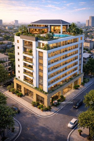 tặng biệt thự sân vườn 300m2 - khi mua building dòng tiền ~5tỷ/năm - 350m2 - 10 tầng