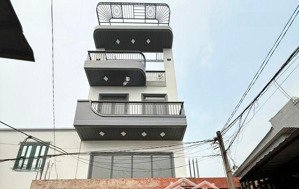 bán nhà 4 tầng đường thạnh xuân 25 phường thạnh xuân, q12, dt 80m(5,5*16) hẻm 6m, giá 6,5tỷ