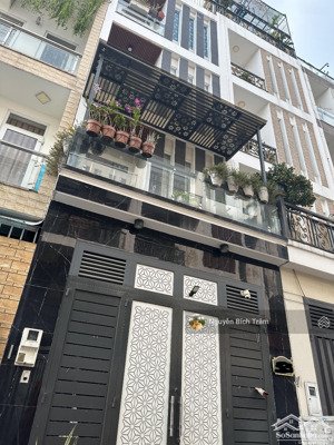 nhà đẹp gò vấp_đối diện cityland, ngang 5.5m 4tầng - khu hiếm bán - hxh cách 10m. 5.98 tỷ