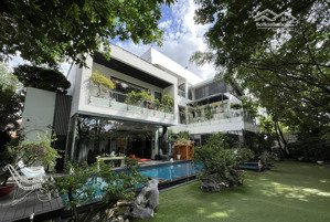 tuyệt phẩm biệt thự nguyễn ư dĩ - thảo điền dt: 20x30m cn 550m2, 4 lầu tm + hồ bơi, giá tốt 140 tỷ