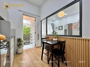 1pn ban công, tách bếp, studio full nội thất, máy giặt riêng, ngay siêu thị go! thoại ngọc hầu