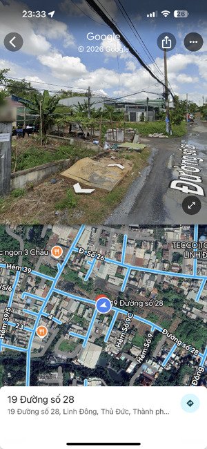 bán đất 2 mặt tiền vành đai 2, p. linh đông, thủ đức 263m2. ngang ~7m,