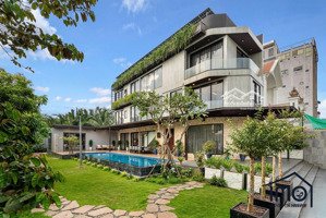 cho thuê villa sân vườn 800m2, hồ bơi riêng 17m