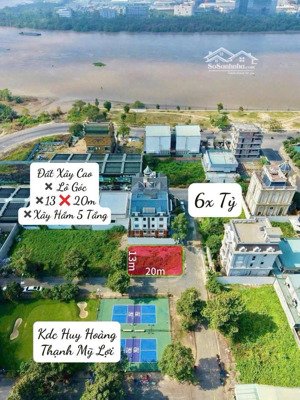 đất giảm 3 tỷ | góc huy hoàng quận 2 | 13m x 20m = 240m² | giá 60 tỷ | thuê 70 tr