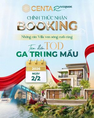 biệt thự đơn lập ven sông giá gốc cđt đối diện ga trung mầu,kết nối cao tốc gia bình -tây hồ