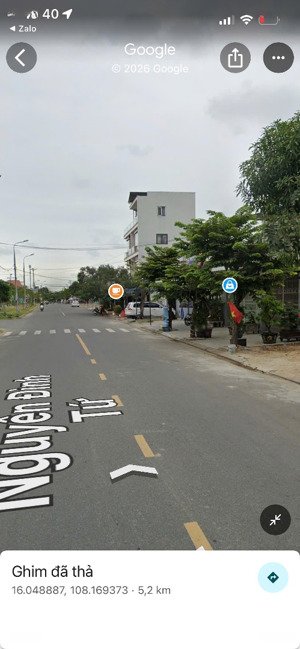 bán đất 2mt trước sau đường nguyễn đình tứ, hòa minh, liên chiểu, dt 5.5m x 18m