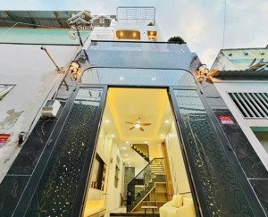 nhà đẹp gò vấp hẻm thông gần chợ hạnh thông tây