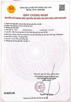 chính chủ cần bán đất nền vị trí đẹp pháp lý rõ ràng giá đầu tư