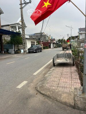 chính chủ bán lô đất mặt đường chỉ 1,111 tỷ, dt 64,2m2 xã bát trang - hải phòng. lh 