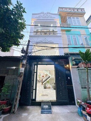 siêu phẩm 4x12.5m 1 trệt lửng 1 lầu 3pn 4wc hxh đình nghi xuân - giá 6.25 tỷ