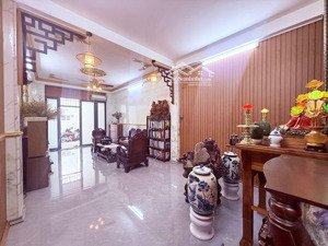 nhà mới đón tết - cách mặt tiền lê đức thọ 10m- 75m - 2 tầng btct - 6,89 tỷ.