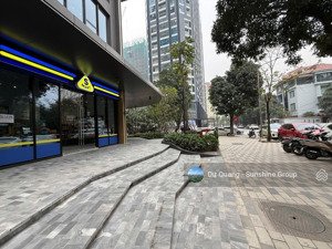 bán căn shophouse 60m2 x 4 tầng - chân đế chung cư heritage westlake, giá: 25 tỷ (đã hoàn thiện)