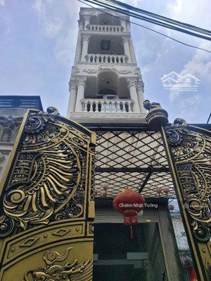 nhà bán chính chủ, 5 tầng kiên cố, 4m x 25m(100m2) chu văn an, q6, giá hơn 8ty xíu