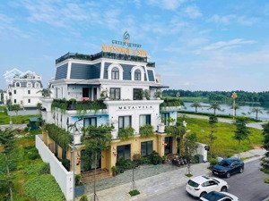 bán biệt thự view hồ khu đô thị bắc đầm vạc - 400m2 sẵn nhà, full nội thất