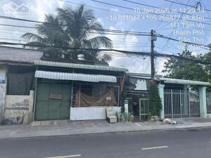 BÁN NHÀ MẶT TIỀN TÀM VU HƯNG LỢI CẦN THƠ 7,75M X 36M