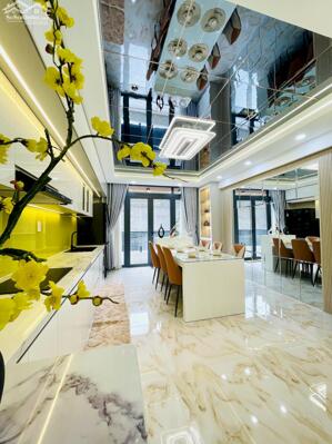 NHÀ 6 TẦNG PHAN HUY ÍCH 64m2 - 6 PN 7 WC HXH THÔNG - 12.5 TỶ