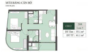 siêu phẩm! 2pn 55m2 toà a2 kính cong (vay ân hạn 8/2027) giá 6,2 tỷ tại lumiere evergreen