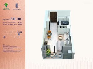 sốc!! studio opus one 2.750 tỷ 1 căn duy nhất giá thật 100%