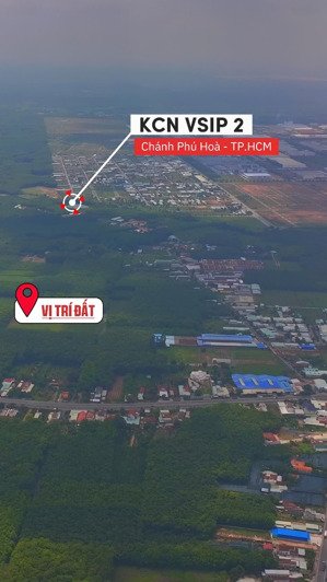 đất phường chánh phú hoà - tphcm vị trí kế cận kcn vsip