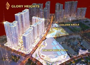 thật 100% - căn hộ 2pn dt lớn giá chỉ 3tỷ450 btp tại glory heights - vinhomes grand park (còn tl)