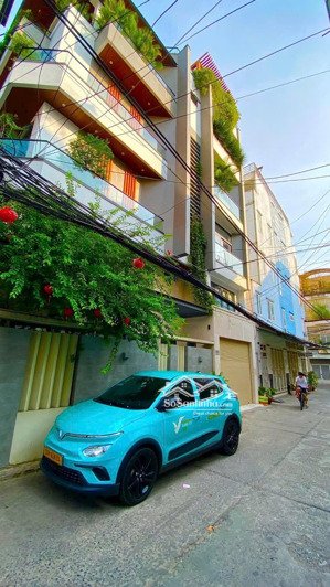 huỳnh văn bánh phú nhuận - hẻm 4m, ô tô đến cửa - 55m2 4 tầng - sổ đẹp, hoàn công đủ - 9.9 tỷ tl