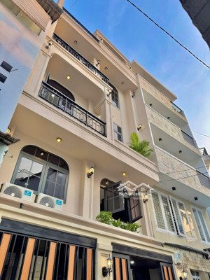 hxh thông phú nhuận - đẹp sang trọng đẳng cấp - 5 tầng sân thượng btct - 4pn 4wc full nội thất cao