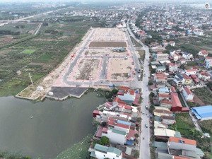 85m2 đấu giá hoàn long, yên mỹ lòng đường 10,5m, vỉa hè mỗi bên 5m, gần vành đai 4 cao tốc, cụm cnc