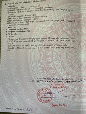 diện tích gần 1ha mặt tiền cực lớn bán đất nông nghiệp công nghệ cao - đức trọng, lâm đồng