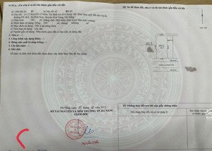 cần bán lô đất nền 195m2 khu tái định cư hoà sơn 6.phường hoà khánh.đà nẵng