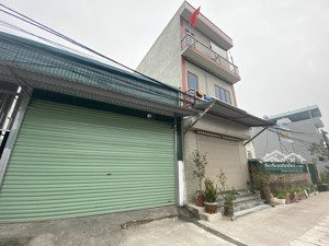 cho thuê nhà + kho / cửa hàng mới tinh, vị trí đẹp tại lực canh, đông anh, sát vin cổ loa, dt 95m2