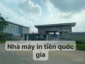 đất đẹp sát đường đôi nhà máy in tiền