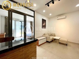 căn hộ 1 phòng ngủ ban công 60m2 gần vòng xoay trần não, quận 2. tiện đi ga metro an phú