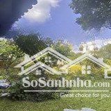 cho thuê biệt thự song lập hoa sữa view sông đã có nội thất cơ bản giá 35tr/ tháng 