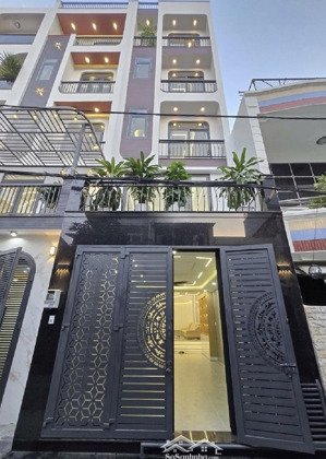 siêu phẩm nhà 5 tầng mới xây đẹp, 4.2x14m, hương lộ 2 - lê văn quới, xe tải thông, giá hơn 7 tỷ