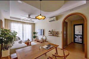 căn hộ cao cấp nội thất gỗ - thiết kế vintage ấm cúng - bàn giao full nội thât
