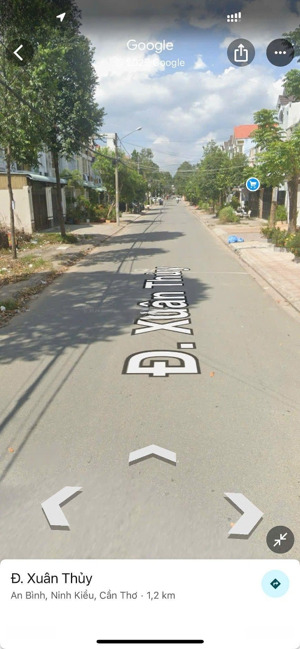 nền 12,5 tỷ 206 m2 góc 2 mặt tiền đường xuân thuỷ kdc hồng phát, ninh kiều, tp cần thơ