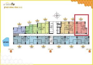 căn góc bcons bee 61m2 36tr/m2 cách làng đại học 5-7p