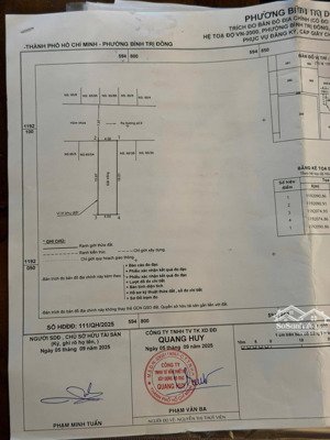 đất kế 65/5a đường số 6, lê văn quới bình tân hẻm nhựa hơn 8m, khu bàn cờ đẹp không lộ giới