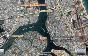 bán rẻ lô đất đẹp số 69 trung lương 14, kđt hòa xuân gần sông, gần tttm sun group-chỉ 6,8x tỷ