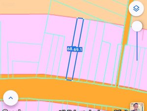 bán đất thổ cư đường mỹ xuân ngãi giao 7x70, 2.25 tỷ 80m thổ cư